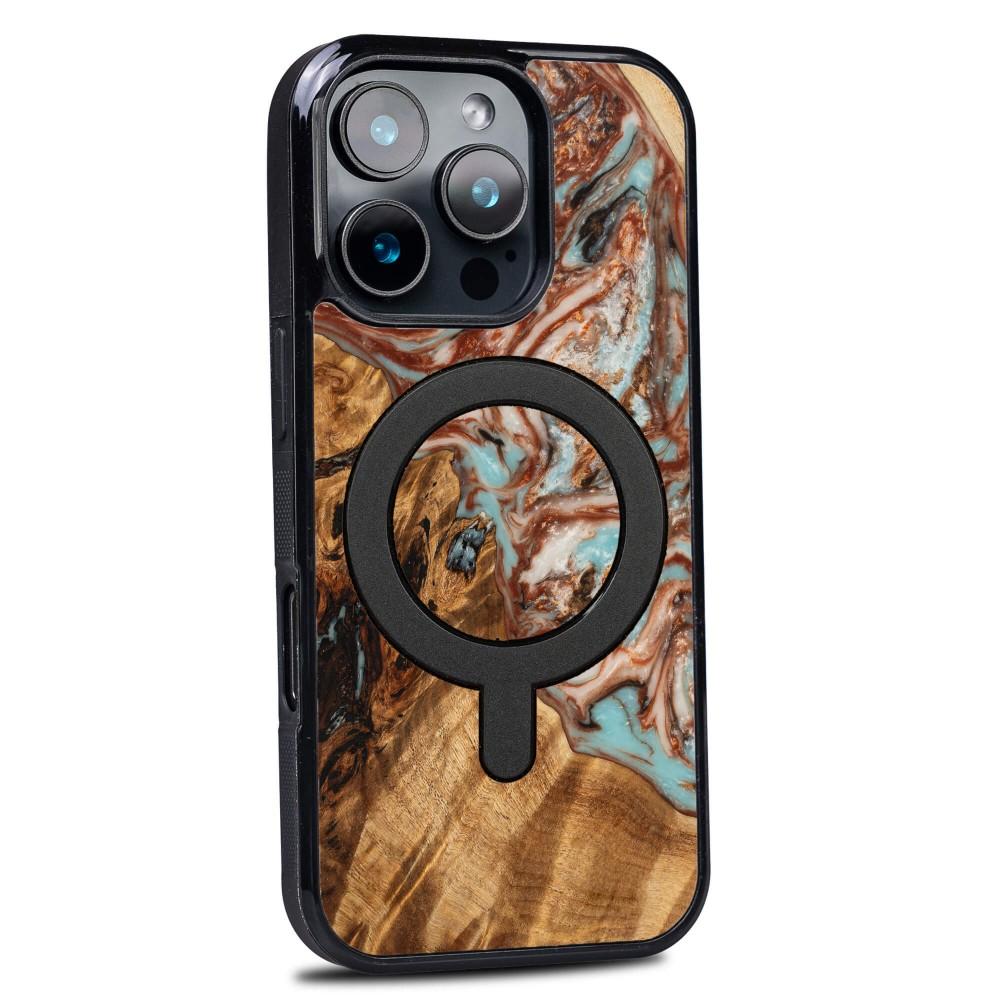 Bewood Unique Case for iPhone 16 Pro - Planets - Jupiter with MagSafe