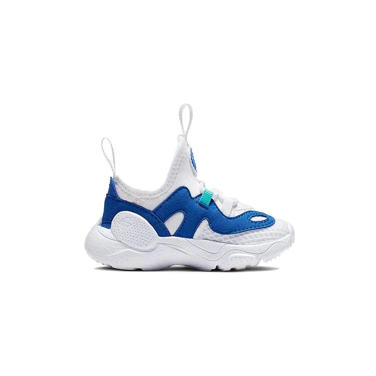 Nike Huarache E.D.G.E TXT BT 'White Royal Jade' (Unisex) White / White-Hyper Jade-Game Royal Toddler Shoes CK4983 100