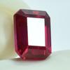 Natural Red Ruby Loose Gemstone Emerald Shape 4.80 ct for Jewelry Making and Gem Collections