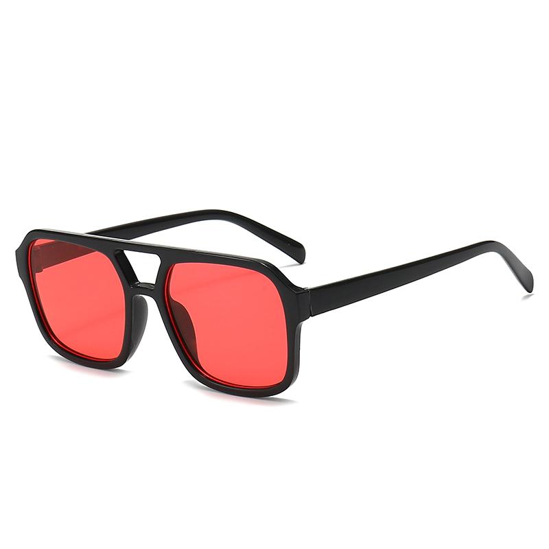 Vintage Square Sunglasses Woman Retro Brand Mirror Sun Glasses Female Black Yellow Fashion Candy Colors