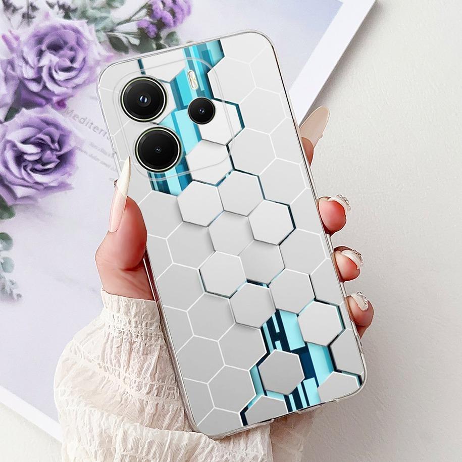 Силиконовый чехол для Xiaomi Redmi Note 14 4G EU 2025, чехол, крутой Лев Леопард Дракон Животные, мягкий тонкий чехол для Note14 4G EU, чехол