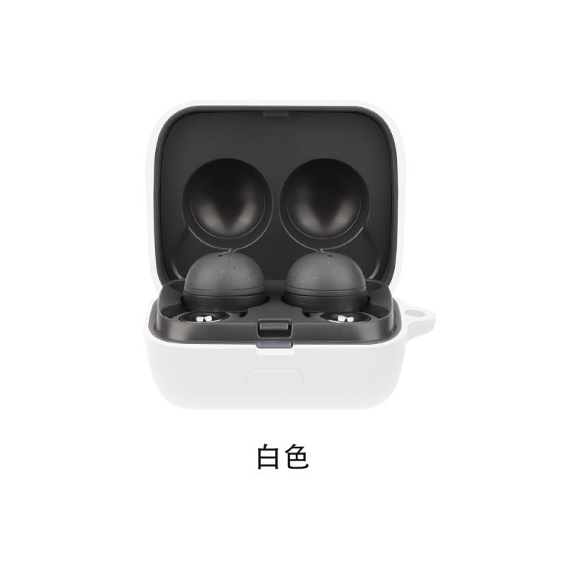 Силиконовый защитный чехол для наушников, совместимый с Bluetooth, однотонный, мягкий чехол, совместимый для