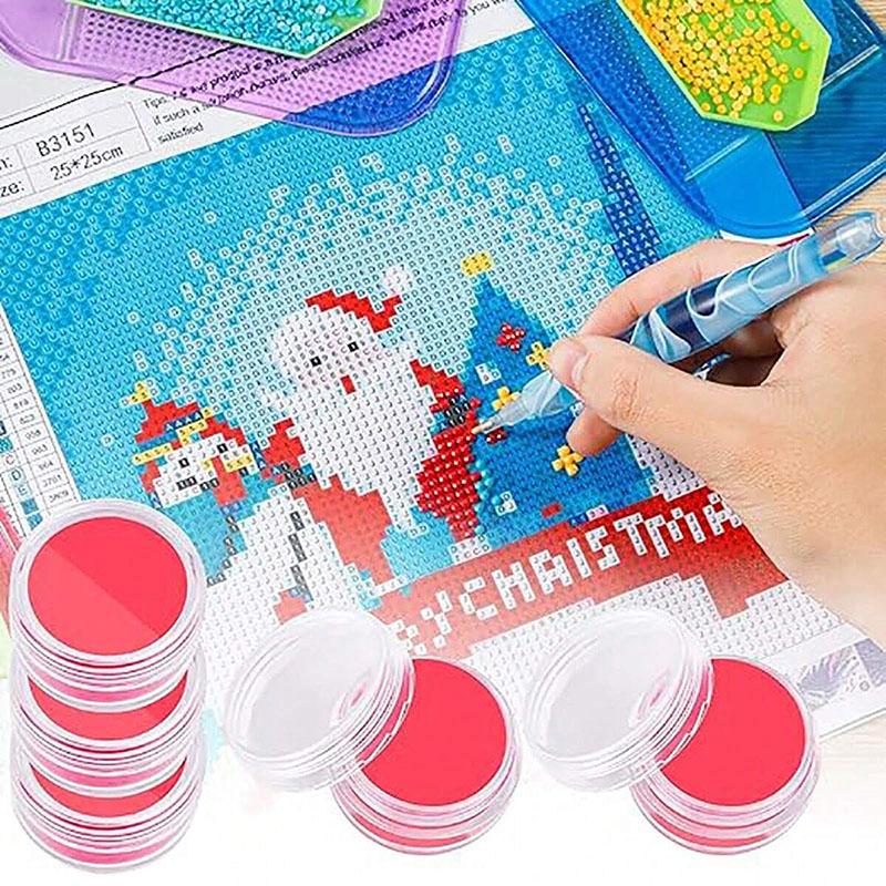 1/5/10 шт. Набор для алмазной художественной росписи воском, клейкая коробка для алмазной художественной росписи, подходит для алмазной 3D-живописи, вышивки, аксессуаров