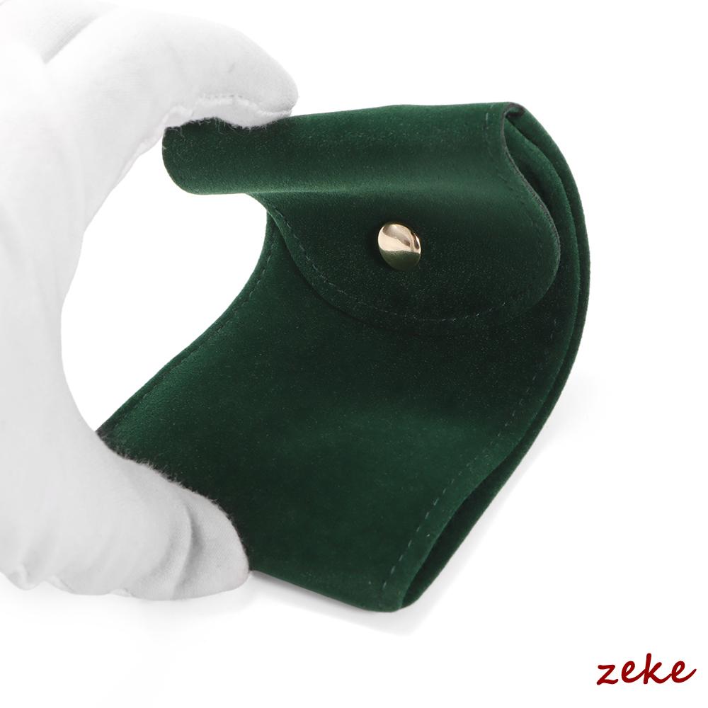 Бархатный мешочек для часов Зеленый Синий Черный Фланелевый подарочный мешочек Дорожный чехол для хранения Прочный Портативный Чехол для защиты от пыли для часов Зеленый Красный