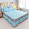 Комплект из 3 предметов, весна и лето, новая матовая юбка-кровать, покрывало Simmons, защитное покрывало для кровати, комплект простыней, комплект королевских размеров, комплект простыней