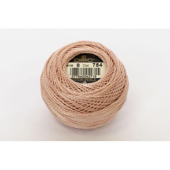 DMC - Fil DMC Coton Perlé 754/5 rose poudré Idéal pour chausson de danse