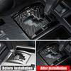 Для 4Runner 2010- Накладка на центральную панель переключения передач Аксессуар из углеродного волокна