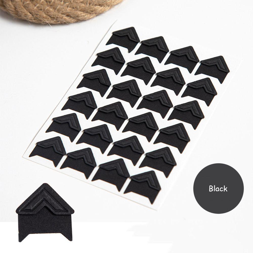 Ретро Аксессуары Крафт Бумага Украшение Скрапбукинг Фотоальбомы Рамка DIY Уголки-наклейки