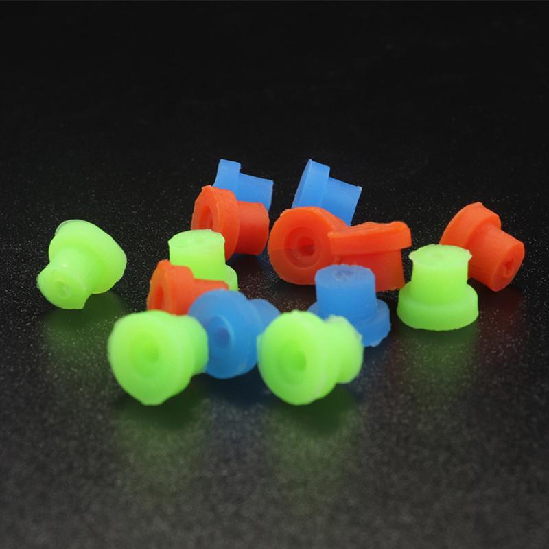 100 шт. резиновые втулки соски для игл для тату-машины, принадлежности для арматуры