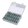 Набор электролитических конденсаторов 460 шт. В ряд Алюминиевые электролитические конденсаторы Набор ассорти 6,3 В‑50 В Зеленый