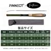 FINNECT Ловля на ручье Короткое телескопическое удилище для ловли танаго, ловли бычков, для ловли на ручье, подходит для радужного удилища, удилище, 37 (Тип действия),
