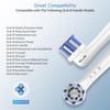 Toothbrush Heads for Oral B , 8 Pack Professional Electric Toothbrush Heads, Precision Clean Brush Heads Refill