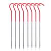 Boundless Voyage Ultralight Titanium Alloy Tent for Hiking and with Point Stakes Stakes, 15cm/16.5cm, Camping, (Ti4002P - 8pcs)