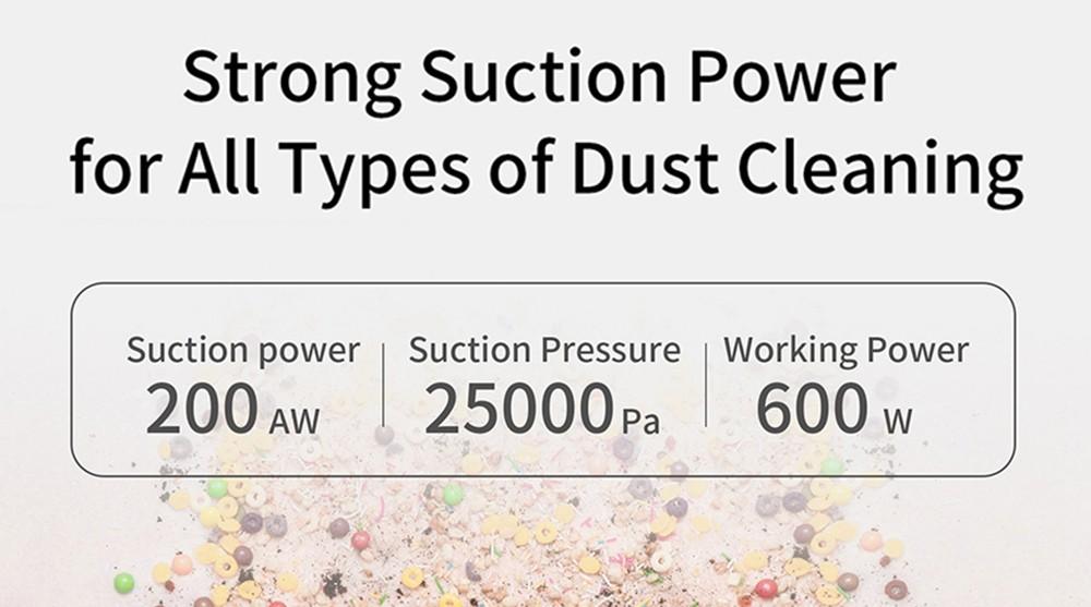 Восстановленный беспроводной ручной пылесос JIMMY H9 Pro 24000Па всасывание 200AW Мощное всасывание Время работы 80 минут Светодиодный дисплей