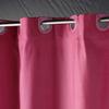Rideau de douche - Dotty - Framboise - 180 x 200 cm - 100% Polyester - Oeillets clipsables