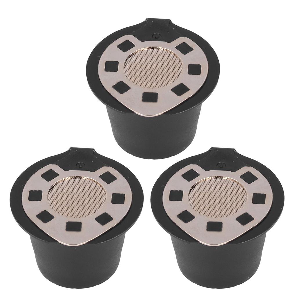 50 мл Капсулы для кофе Чашки с ложкой Щетка Многоразовый фильтр Нержавеющая сталь Замена для Nespresso