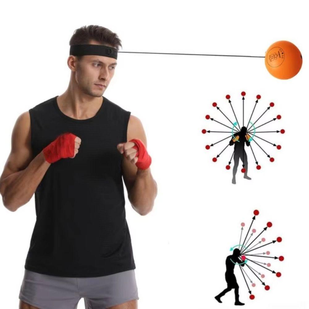 Speed Training Boxing Reflex Ball Set Raising Reaction Boxing Fight Ball Boxing Speed Ball  Fitness