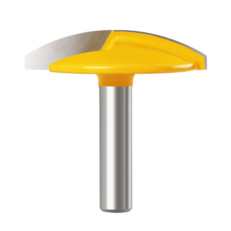 Фреза с маленькой чашей - радиус 1,65 дюйма - ширина 1-3/4 дюйма для деревообрабатывающего режущего инструмента, 1/4 дюйма, 6 мм, 8 мм, 12 мм, хвостовик 1/2 дюйма