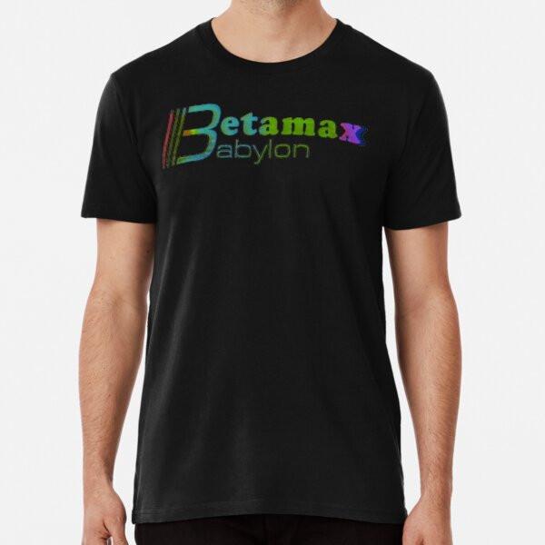 Betamax Babylon Static Logo T-Shirt S-5XL Best T-Shirt