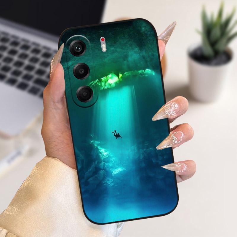 Чехол-бампер для Tecno Camon 40 40 Pro 4G CM5 CM6, мягкий силиконовый TPU чехол для Camon40 Pro 5G CM7, противоударный бампер Funda