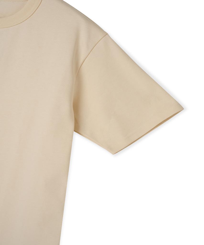 HEAVYI Heavy Weight Short Sleeve T-Shirt_Ivory