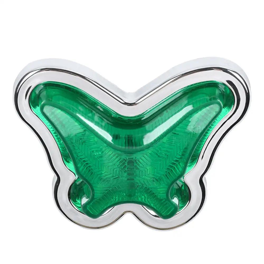 Красный габаритный фонарь в форме сердца, бабочки и звезды, указатель поворота, 24 В, светодиодный аксессуар для автомобилей, фургонов, грузовиков, прицепов, квадроциклов