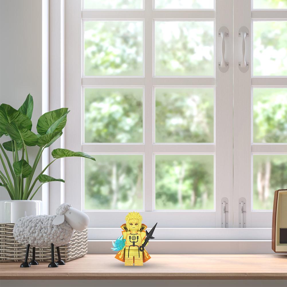 8 шт. Мини-фигурки аниме, набор строительных блоков, игрушки, коллекция, фигурки, сувениры для вечеринок, товары для дня рождения