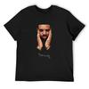 Drke Drizzy Рэпер Моасиак Футболка смешные подарки Аниме футболка уличная одежда синий архив Футболка мужская