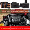 Knight Motorcycle Saddlebag: Waterproof, Retro, Universal Side Storage Bag