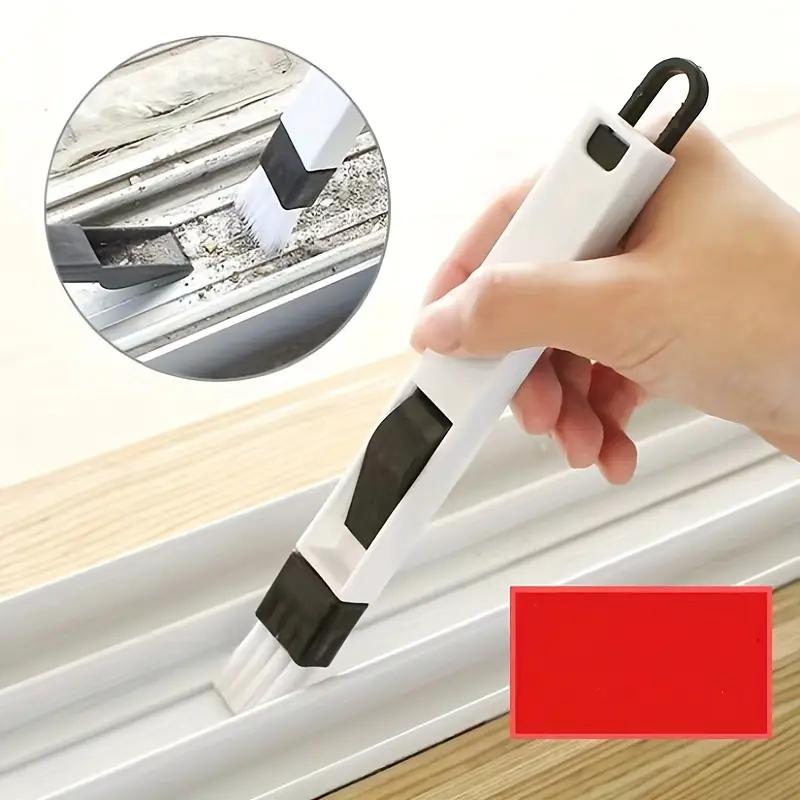 Щетка для чистки щелей и пазов в окнах 2 в 1, инструмент для чистки оконных решеток, щетка для чистки щелей и пазов в клавиатуре, маленькая щетка для чистки щелей