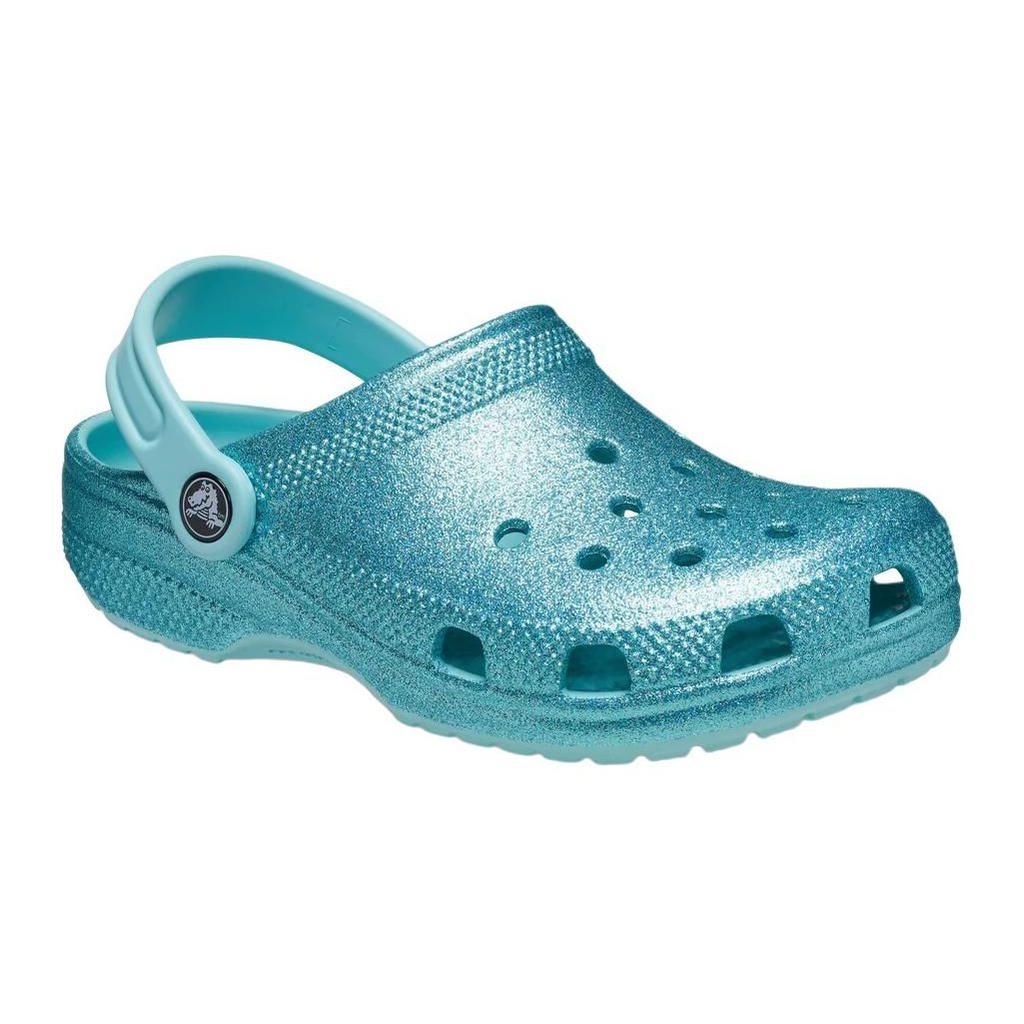 Crocs Классические клоги с круглым носком, сандалии-слипоны, детские сандалии, синие 206993-4SS