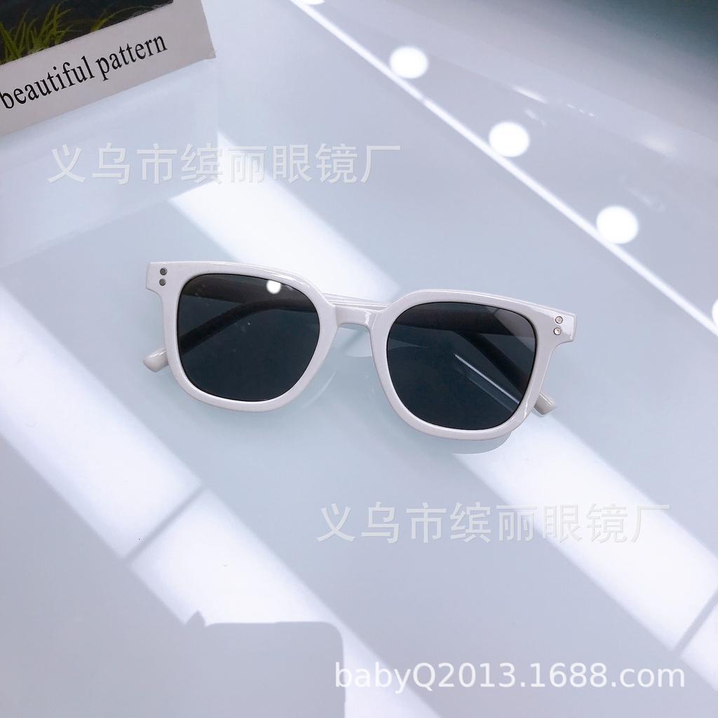 Квадратные солнцезащитные очки в большой оправе, простые, артефактные, детские солнцезащитные очки, мужские и женские, модные, детские, ретро, детские солнцезащитные очки