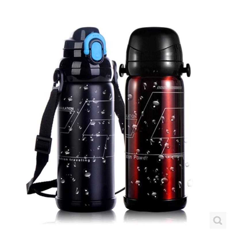 Изолированная нержавеющей сталью термос бутылка 800мл термокружка термосы термоса