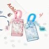 1 Pc Acrylic Transparent Kpop Phhotocard Display Holder Chic Sweet Korean Cover Case Milk Juice Style ID Bus Card Protector