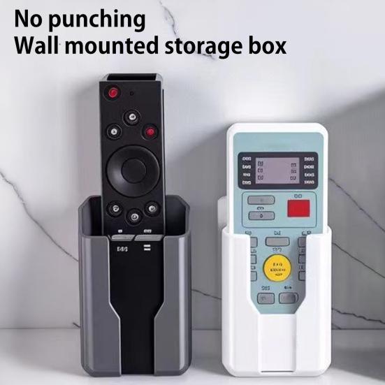 1/2/3 шт. Кронштейн для пульта дистанционного управления Высокая прочность Легко установить Настенный Бокс для хранения пульта дистанционного управления кондиционером