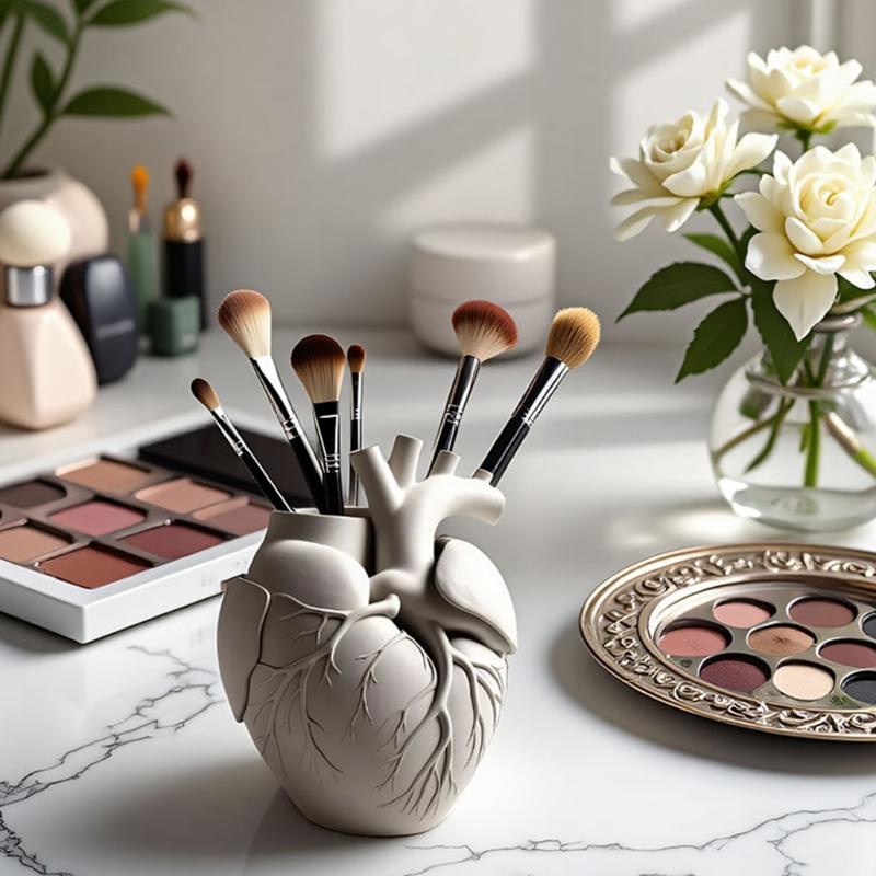 Силиконовые формы в форме сердца, подходящие для изделий из смолы, рельефный кашпо, изготовление ювелирных изделий, многоцелевое праздничное украшение