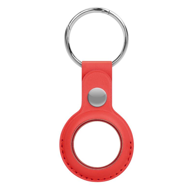 Original Liquid Silicone Protective Cover For AirTag Case Protector Bumper On for Apple AirTags Tracker Keychain Buckle Llavero