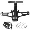 Motorcycle License Number Plate Bracket Rear Turn Signal Lamp Holder CNC LED Light Aluminum Fender Eliminator Kits Universal