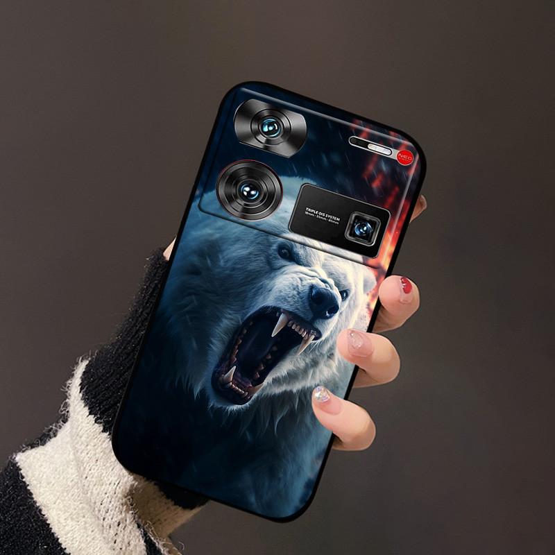 Для nubia Z60 Ultra Чехол Цветок ТПУ Силикон Задняя сторона Мягкий чехол Funda Для ZTE nubia Z60 Ultra Бампер Coque Z60Ultra Z 60 Ultra