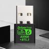 USB WiFi 6 Bluetooth 5.3 Адаптер USB WiFi Сеть Беспроводной Wlan Приемник Двухдиапазонный 2.4/5.8ГГц Мини USB WiFi Донгл Без Драйверов