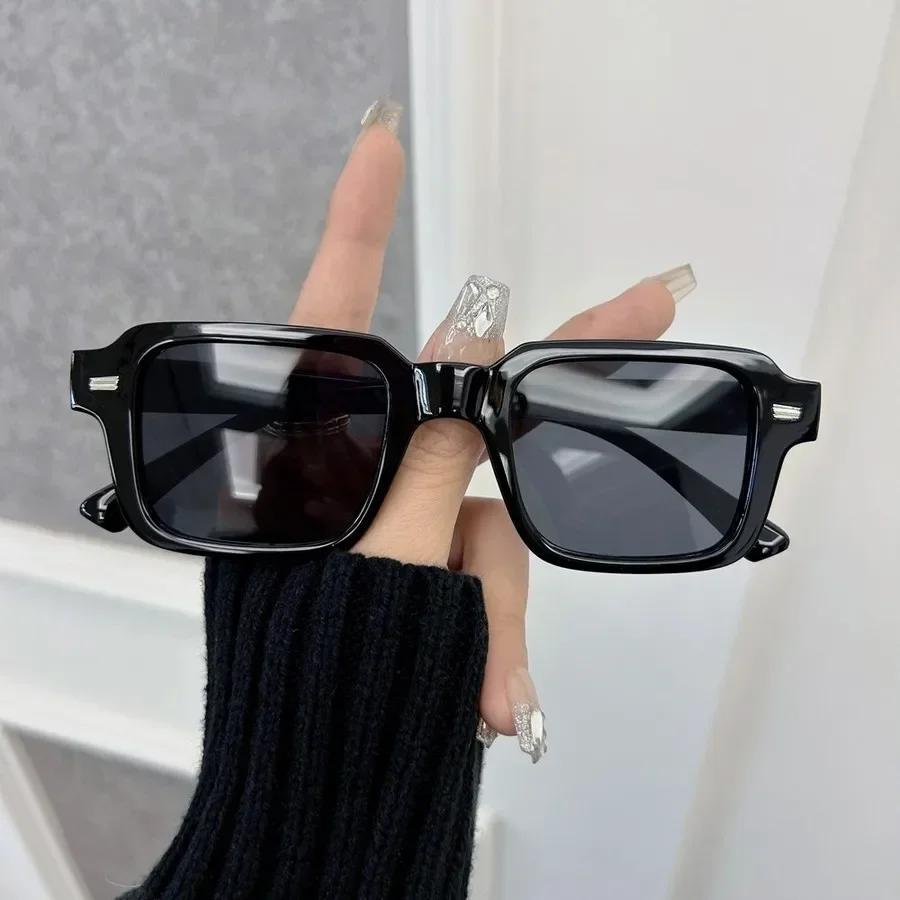 New Cat Eye Sunglasses Women Cool Brand Designer Colorful Sun Glasses Female Male Square Gradient Outdoor Eyewear