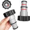 Pool Hose Adapter,Adapter for Pool,Hose Adapter with Inner Thread To Screw,For Ø 32 And 38mm Pool Hose(2pcs)