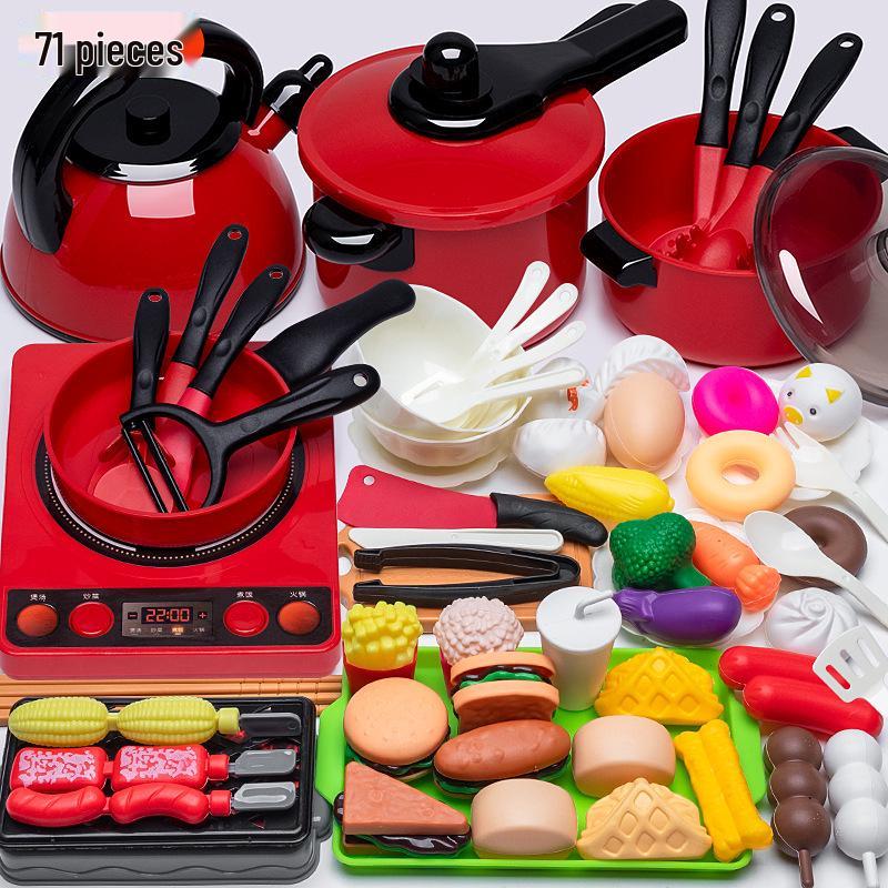 Детский игровой кухонный набор и набор для резки фруктов