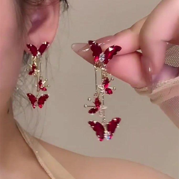 Серьга-кафф «Жемчужная камелия» от комаров, без прокола – Элегантные французские цветочные серьги для женщин