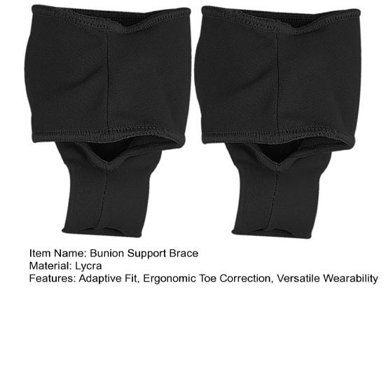 3 пары устройства для коррекции пальцев ног, дышащая ткань, эргономичный корректор пальцев ног, адаптивная посадка, рукав для коррекции косточки