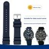 Для Seiko Prospex Skx007 SRP307 313 SKX779 SKX781 Водный Призрак 20мм 22мм Дайверский Резиновый Ремешок Для Часов Мужской Вафельный Силиконовый Ремешок