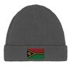 Bonnet Drapeau Vanuatu En Gris
