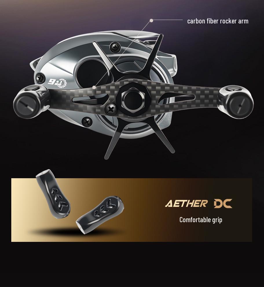 Wind Blade 5-го Поколения Умная DC Кастинговая Катушка - Микро-джиггинг, Дальний заброс, Бесшумная, Анти-бэклош, Электронный тормоз.