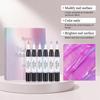 3-in-1 Gel Nail Polish Pen Set: 6-color nail polish pen set, one-step nail polish pen set, 4ml travel size