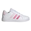 Adidas Childrens/Kids Grand Court 2.0 Synthetic Leather Trainers